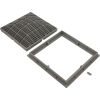 640-4727 V Main Drain Grate Waterway 12