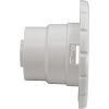 30-4802WHT Jet Intl BWG/HAI Magnaflo Handle Only Ribbed White