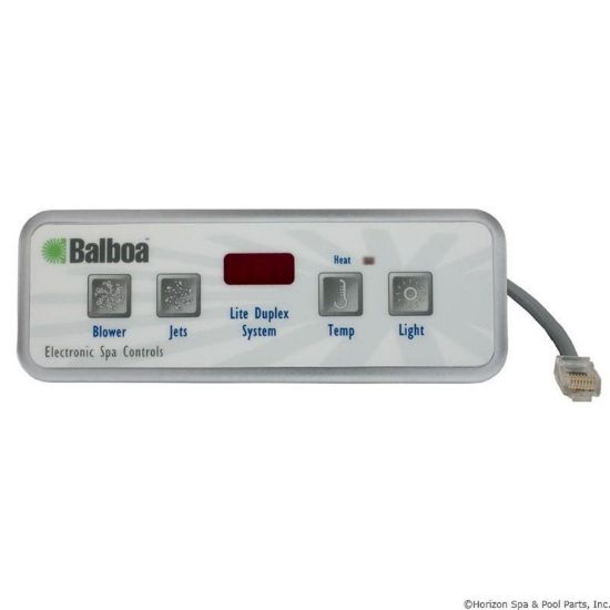 51676 Topside BWG Lite Duplex Digital P1BlLt LED