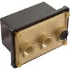 78310500 Light Junction Box Pentair (3) 1/2" Ports Brass Base