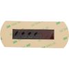 9916-101203 Overlay Gecko in.k200 4 Button P1 Lt