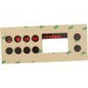 9916-100219 Overlay Gecko K-19 4 Button P1 P2 Light