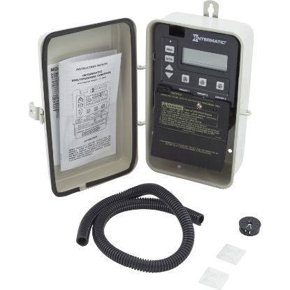 PE153 Time Clock Intermatic PE153 24 hr 115v/230v3PST Digital