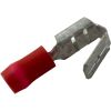  Disconnect Piggyback25 Pack 22-18AWG .250 Tab Red
