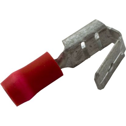  Disconnect Piggyback25 Pack 22-18AWG .250 Tab Red