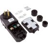 16693 GFCI Leviton 15A SPST Right Angle Plug