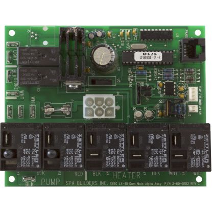 3-60-0120 PCB Spa Builders LX-10 Alpha