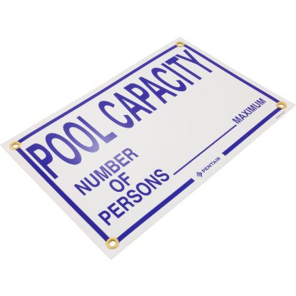 R230900 Sign Pool Capacity 18
