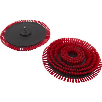 SN14019 Brushes Nemo Power ToolsHull CleanerRed Soft Bristle2Pk