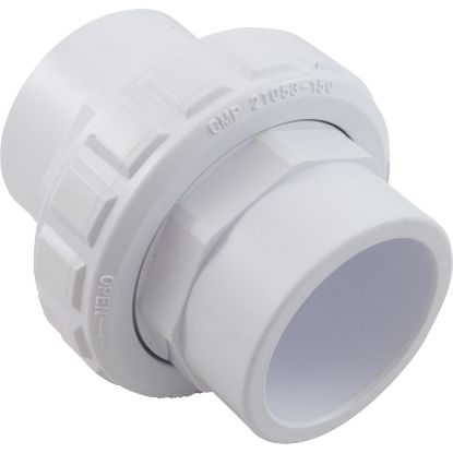 21053-150-000 Union 1-1/2" Slip x 2" Spigot Flush