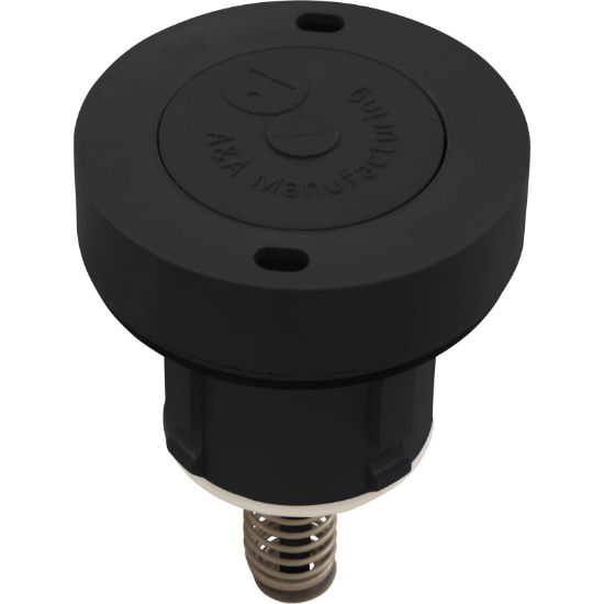 521771 Cleaning Head A&A Manufacturing Style I Low-Flow Black