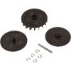 25563-089-000 Drive Train Gear Kit Black Generic