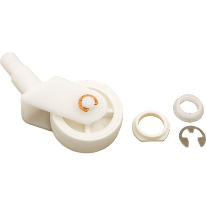 R0378800 Caster Wheel Kit Zodiac Ray-Vac/DM Cleaner White