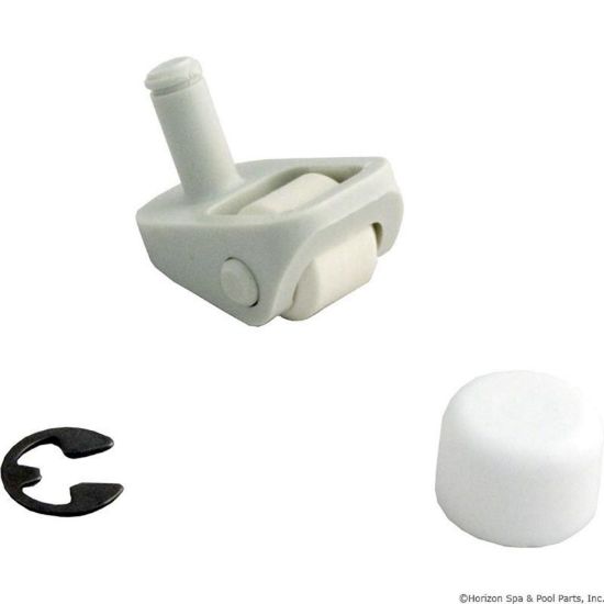 R0379100 Swivel Wheel Kit Zodiac Ray-Vac/DM Cleaner Gunite White