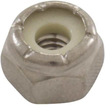 7133 Nylon Lock Nut Aqua Products Stainless Steel Size N1