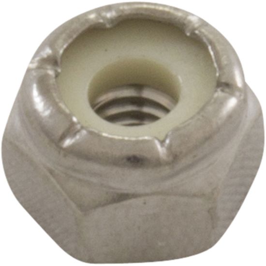 7133 Nylon Lock Nut Aqua Products Stainless Steel Size N1