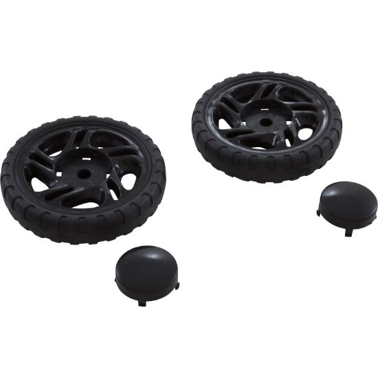 S2670BK-H Wheel Assembly Aqua Products 2670BK Drilled