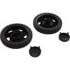 S2670BK-H Wheel Assembly Aqua Products 2670BK Drilled