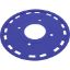 W70485 Slotted Disc Zodiac Wahoo Blue