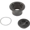 540-6711 Volleyball Pole Holder Flange & Plug Assy-Black