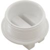 715-6610 Universal Plug 1 1/2"Mpt W/ O Ring Groove - White