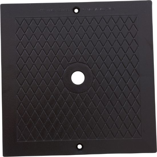 SPX1082EBLK Cover Square Deck Plate (Black)