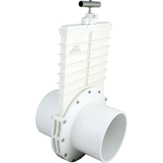 6601 Gate Valve 3 pc SS Paddle Valterra 6"s x 6"s 10psi