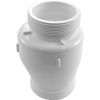 0823-20RT Check Valve Magic 2" ACME Fine Thd 1/2lb White