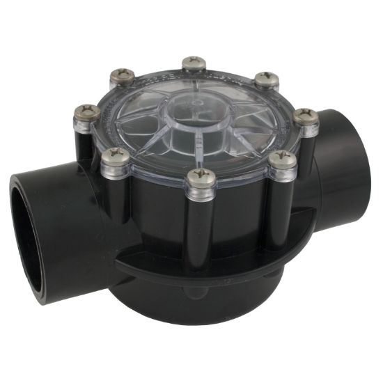 7235 Check Valve Jandy/Zodiac 1-1/2" Slip/2" Spigot 180 degree