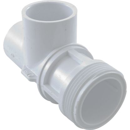 602-4320 Body Waterway Single Port On/Off Valve 1-13/16"mpt White