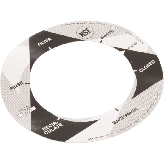 22358N-0201 Label Astral 1-1/2