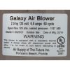 6520131 Blower Air Supply Galaxy V2 2.0hp 115v 9.9A Hardwire