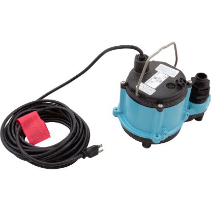 506274 Pump Submersible Little Giant 6-CIM-R 115v46GPM25' Cord