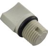 357136 Drain Plug Pent Am Prod UltraFlow w/O-Ring Almond