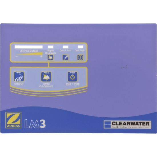 W175981 Control Label Zodiac Clearwater LM35