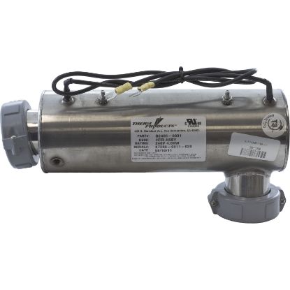 1563-06 Heater LowFlow D-1 Crystal Pure Repl 230v 4.0kW Gen