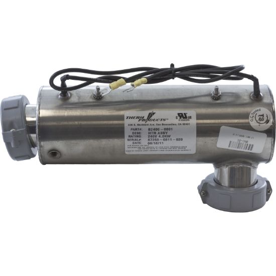 1563-06 Heater LowFlow D-1 Crystal Pure Repl 230v 4.0kW Gen