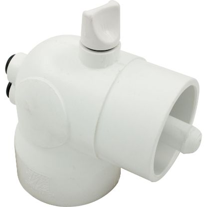 400-6040 90 Elbow 2"s x 2"spg 3/8" Bleed Dual Thermowells