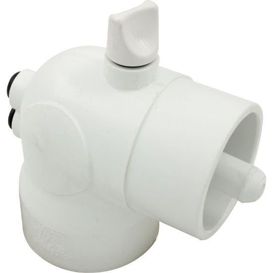 400-6040 90 Elbow 2"s x 2"spg 3/8" Bleed Dual Thermowells