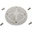 08012-0000 Suction Cover Pentair Sta-Rite Inlet 8417 White