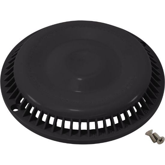 11064BK Main Drain Cover Afras Anti Vortex Black w/Screws