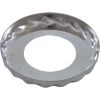 916-4000 Escutcheon Waterway Mini Jet Deluxe Scallop Stainless