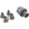 210-8757 Nozzle Waterway Poly Jet Caged Style Directional Gray