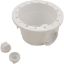 674-2430 Sump Body Waterway Main Drain Vinyl 8" Round 1-1/2" Slip