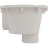 674-2430 Sump Body Waterway Main Drain Vinyl 8" Round 1-1/2" Slip