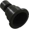 215-1191 Wall Fitting Waterway Poly Storm Gunite Black Thread-In