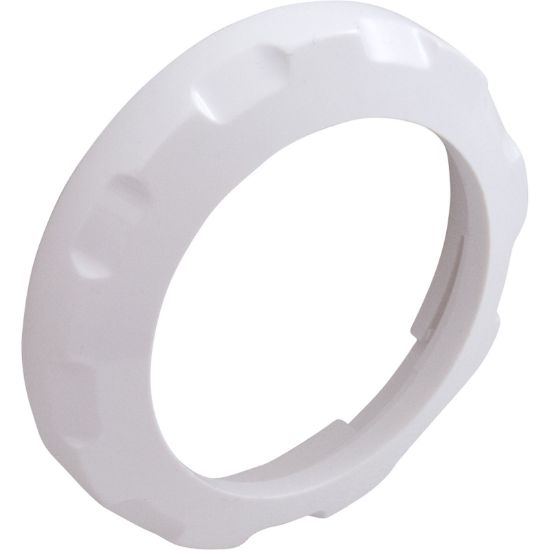 36-3921SLWHT Escutcheon BWG/HAI Duo Blaster Jet Deluxe Scallop White