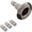 25591-134-000 Jet Intl CMP Spa Master 4-5/16"fd Stainless Steel Black