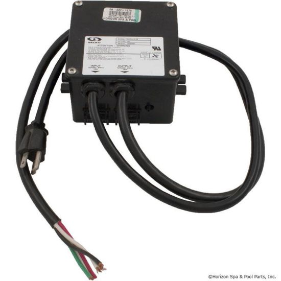 3-70-6052 Control Gecko MiniPak-2S-120 1P 2 Speed 3 foot Nema Cord