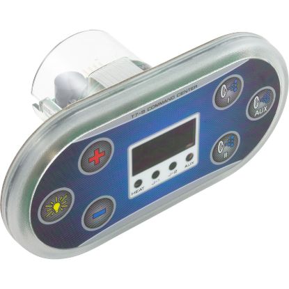 EL117 Topside United Spas T7-S 6 Button P1 P2 Aux Lt